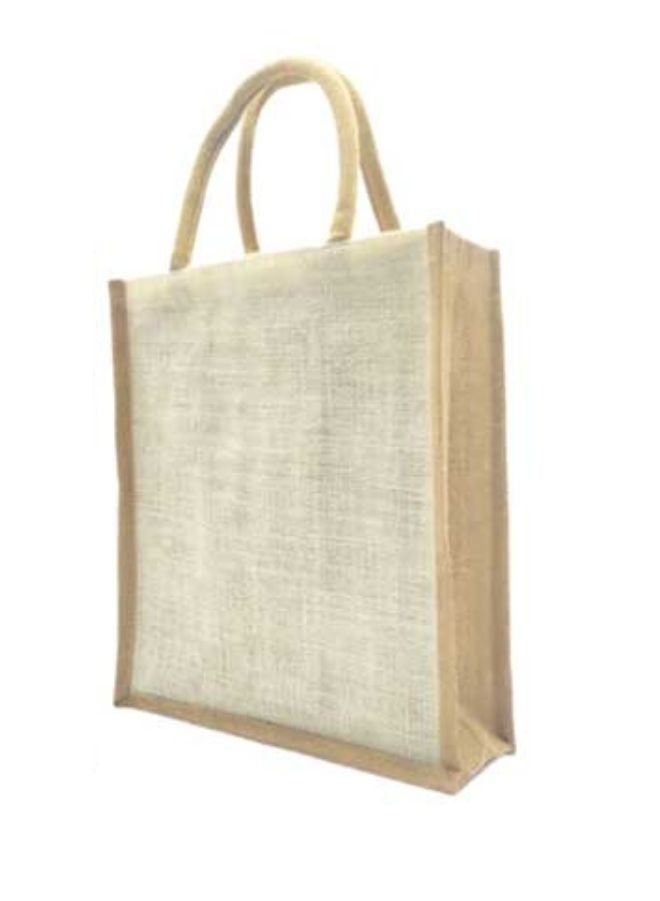 Fatio Set of 10 Jute Bottle Bags for 3 Bottles – Eco-Friendly Cream and Natural Wine Tote - Image 1